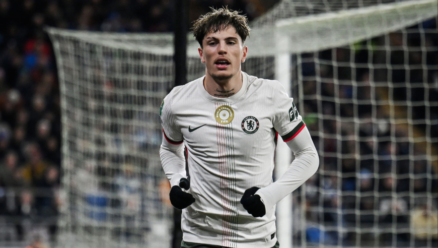 虐菜稳！慢镜看加纳乔踢英甲队高燃双响降维打击，切尔西3-1卡迪夫城