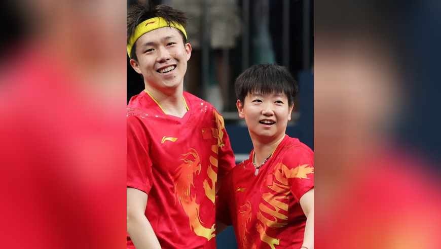 体坛记忆｜盘点孙颖莎拿捏王楚钦名场面，网友：笑不活了！