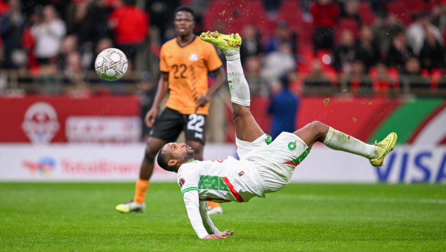 非洲杯小组赛五佳球：卡埃比两记逆天倒钩 阿马德-迪亚洛无解世界波