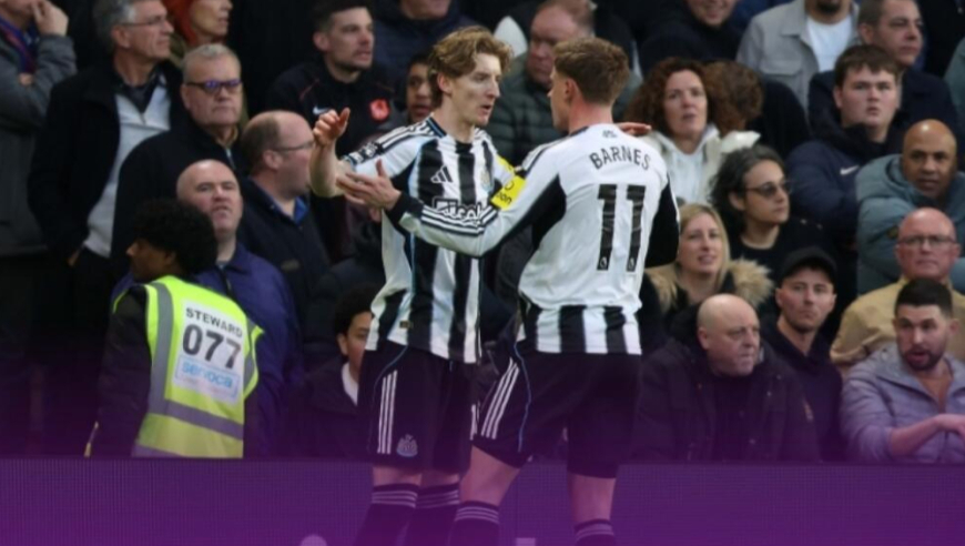 英超-两连败！切尔西0-1纽卡先赛暂排第五，戈登制胜+中柱