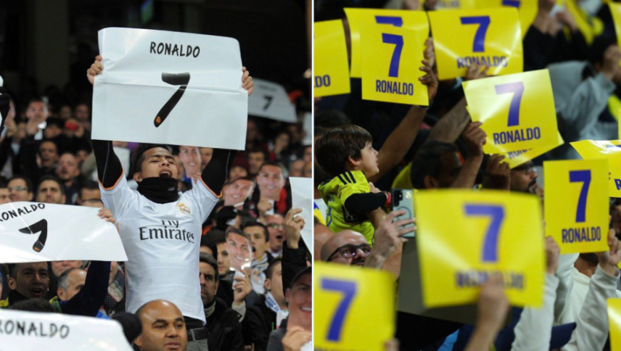 影响力！C罗连续罢赛，球迷高举姓名牌支持，对抗资本如何收场？