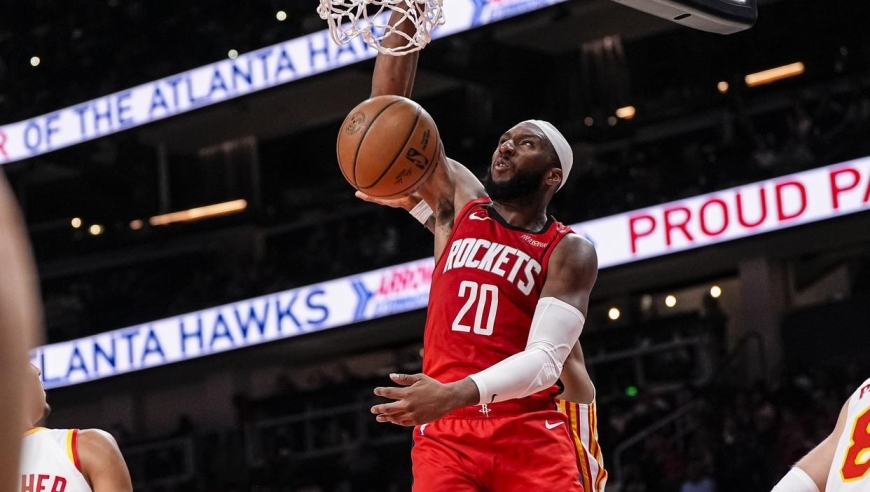 恭喜火箭队！大胜篮网，13人阵容全部出战，距离完整阵容仅差1人