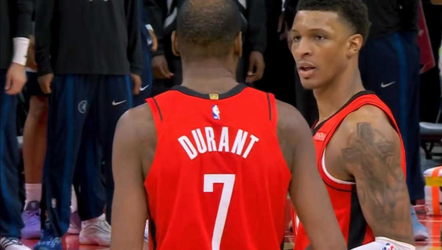 死神就是稳！杜兰特生死时刻四罚全中助火箭锁定胜局击败森林狼