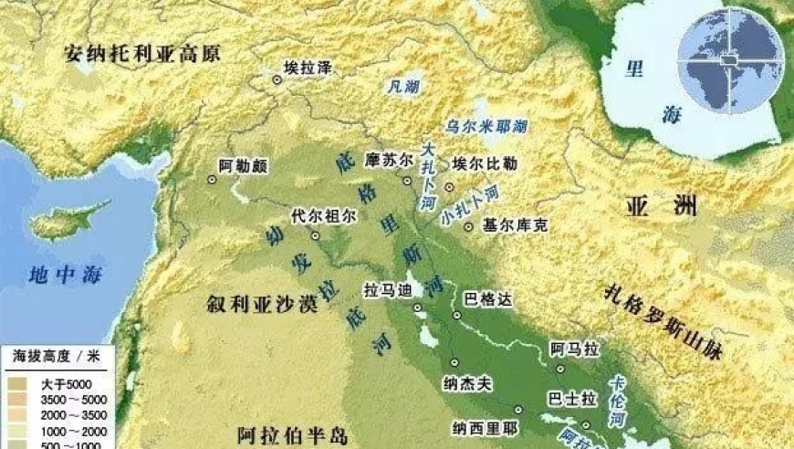 足球地理：中国U23首战的对手伊拉克，被科威特堵成&ldquo;伪沿海国&rdquo;