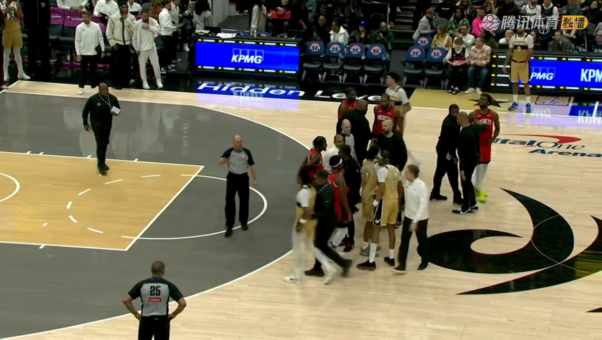 脏？伊森之前曾废掉文斯威廉姆斯 今日又两度故意推对手被驱逐