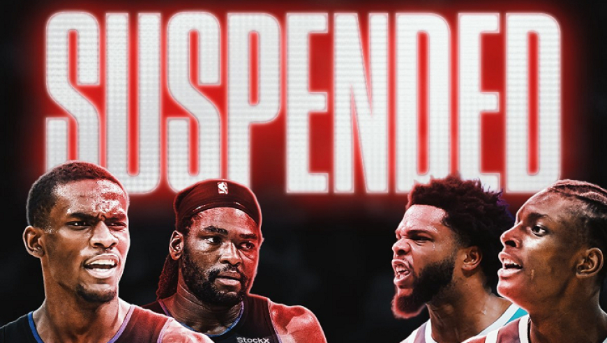 禁赛17场！损失156万美金！NBA官宣重磅罚单，肖华太难了