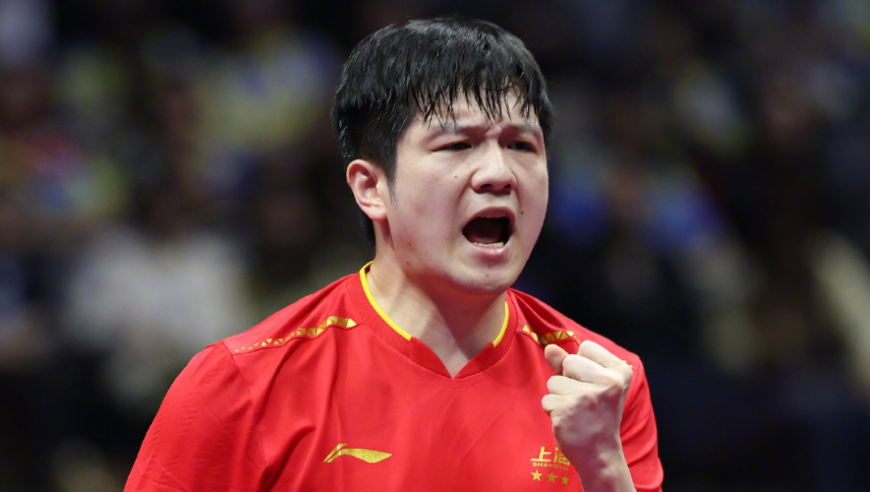 全运会乒乓：世界冠军对决！樊振东恶战5局逆转，梁靖崑错失良机