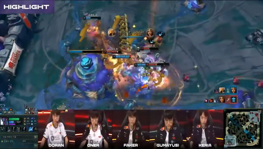 T1 vs HLE次局集锦：Zeka超级失误断送好局