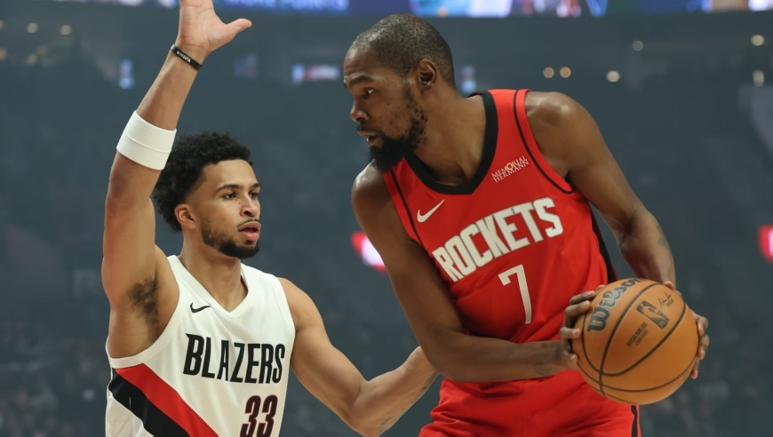 惨遭逆转！火箭再输开拓者，输球谁担责？杜兰特超越张伯伦