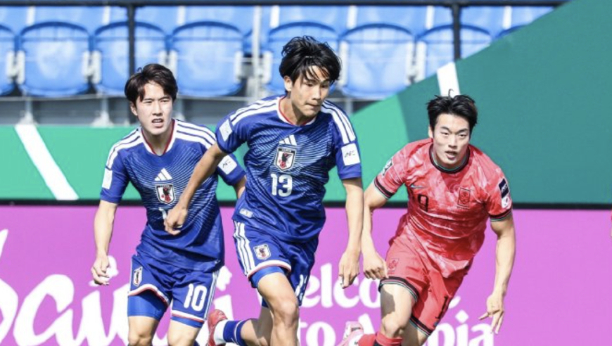 韩国足球到头了？日本U23派8大学生仍无解：5场12球 连续2届进决赛