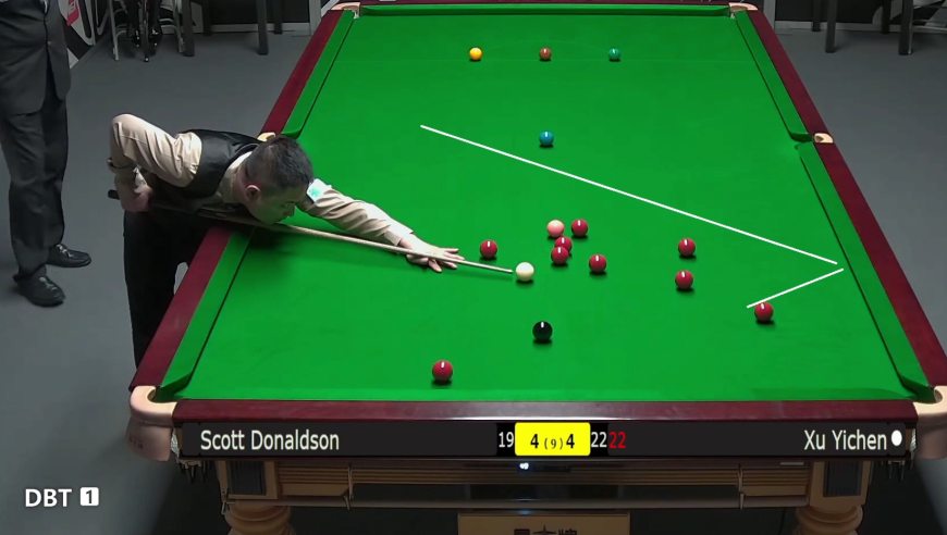 2026斯诺克世界公开赛：许医尘5-4绝杀唐纳森