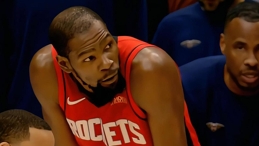 强到离谱！阿门空接背后抛投+杜兰特死神降临 火箭领先鹈鹕近20分