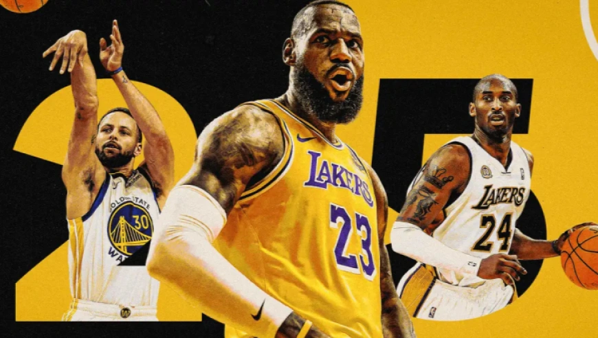 美媒评21世纪25大球星：詹姆斯居首库里第2 杜兰特第6哈登第14