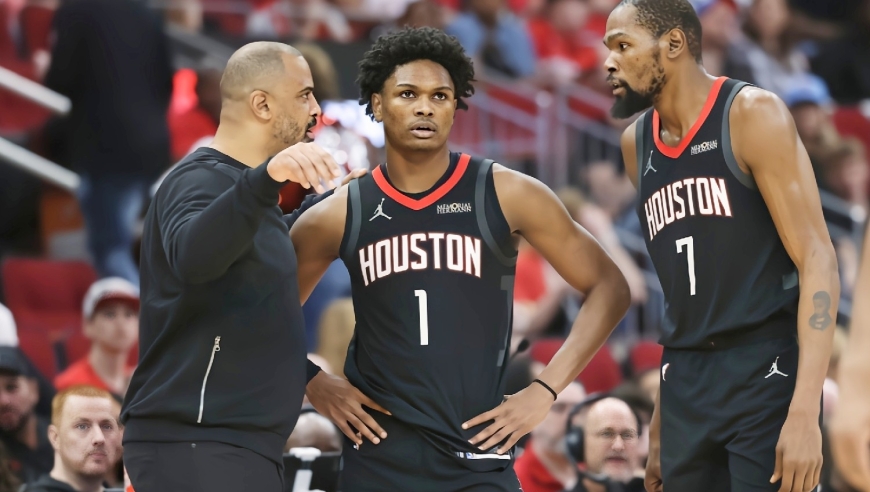 火箭大战开拓者，杨瀚森难出场，杜兰特带队追击湖人+掘金！