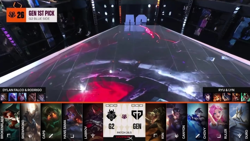 LOL：时隔六年G2再次零封GEN战队，LCK克星名不虚传，Chovy不对劲