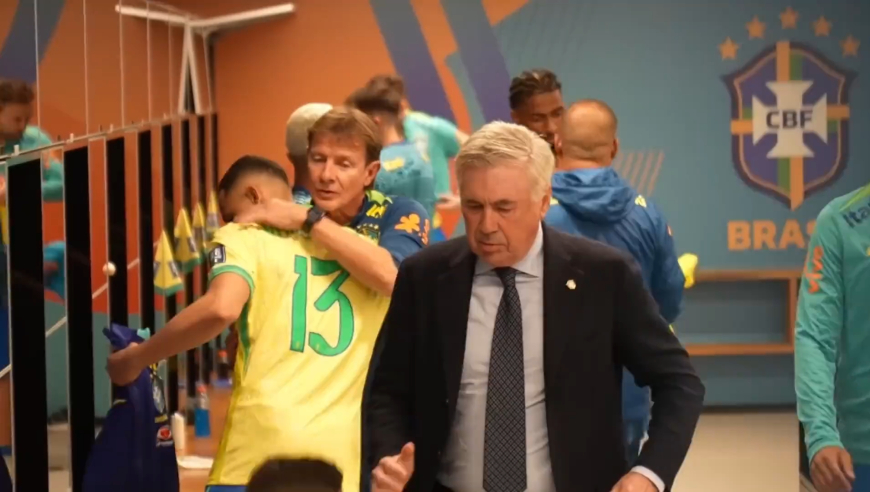 体坛记忆｜巴西队最新一期25人大名单，安切洛蒂一名皇马球员都没有征召