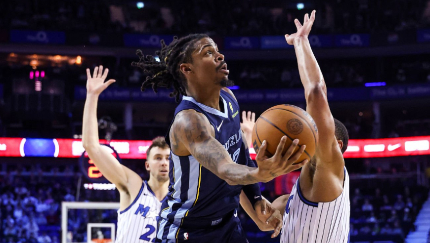 NBA伦敦赛：莫兰特复出砍24分5板13助 灰熊复仇轻取魔术