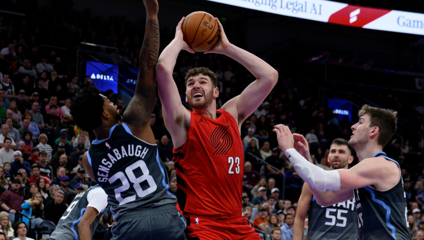 杨瀚森榜样！克林根23+18+7集锦 在场赢21分奠定胜局