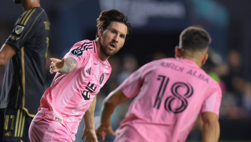 梅西制霸美职联总决赛，抢断1V3助攻迈阿密再领先，贝克汉姆狂喜