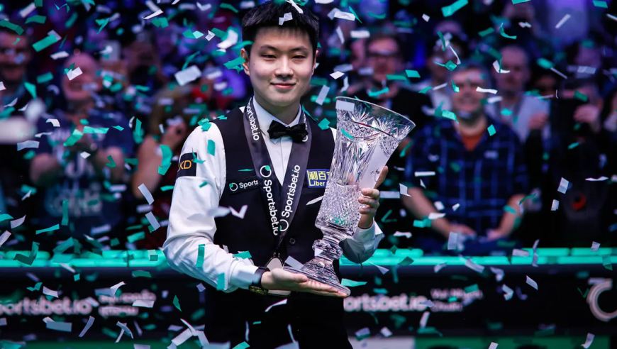 2026斯诺克球员锦标赛：赵心童夺冠，各项数据汇报