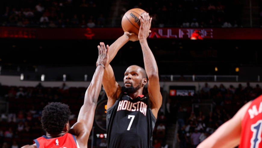 火箭鹈鹕决胜时刻：鹈鹕打出12-1险逆转 KD命中关键中投+罚球准绝杀