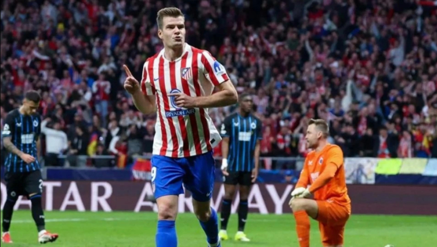 门将失误+神锋戴帽！马竞拒绝爆冷 连进4球 昂首挺进欧冠16强