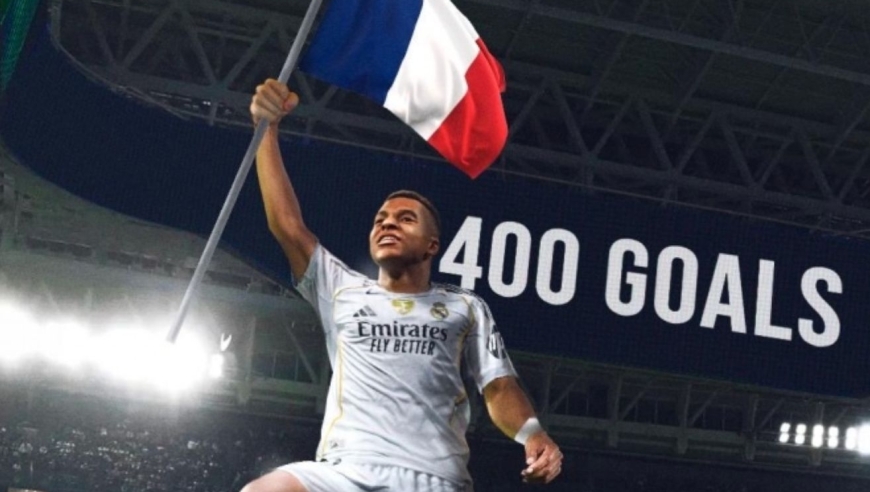 当世第1人？26岁姆巴佩杀疯1夜：2射1传+迎生涯400球 破梅西1纪录