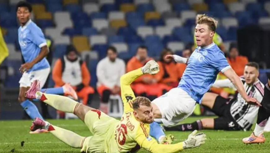 意甲-那不勒斯2-1尤文暂升榜首，霍伊伦双响，伊尔迪兹破门