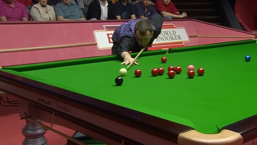 体坛记忆｜史上最准的满分147，威廉姆斯随缘走位，全程高能准度