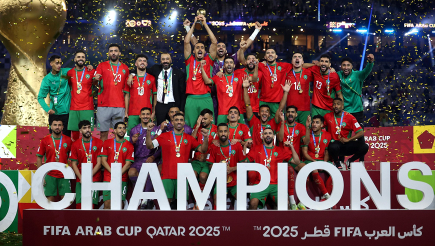 阿拉伯杯：摩洛哥加时3-2约旦夺冠 哈默德双响 坦纳尼惊天吊射