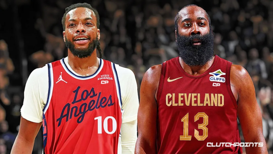 哈登1换2交易评级：骑士获强援冲冠评A 快船实力降级仅评C