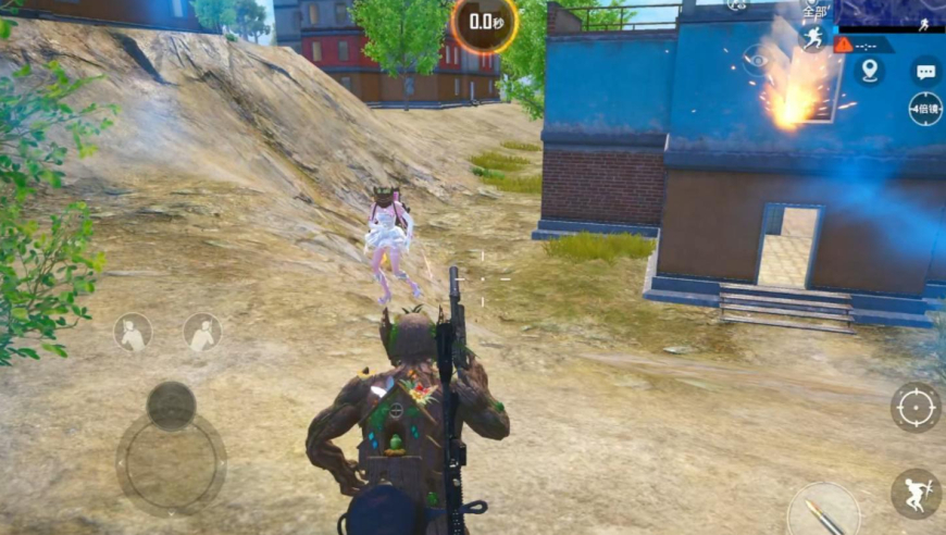 距离吃鸡只差不到1秒钟，主播的也是无语了