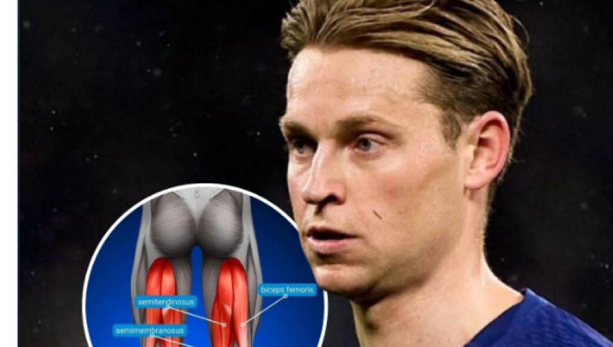 伤病再袭！德容或缺阵3至4周，巴萨关键阶段遭重击！