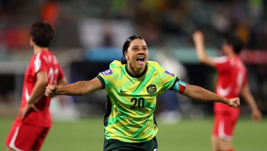 直通世界杯！女足亚洲杯：澳大利亚2-1朝鲜 进4强静候中国女足