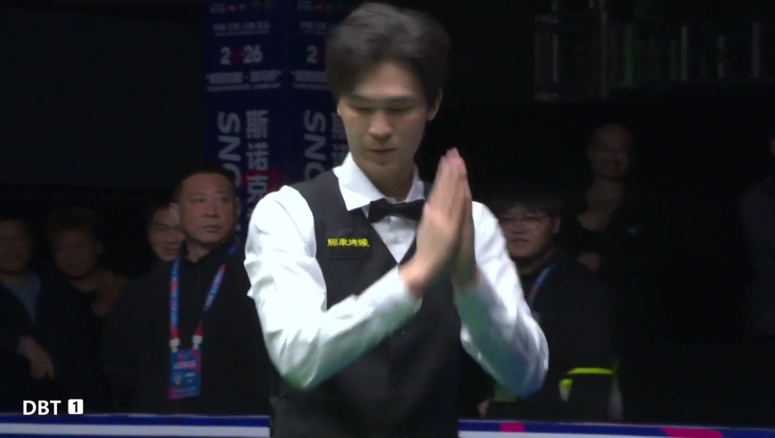 2026斯诺克世界公开赛：塔猜亚6-4特鲁姆普，惊魂的粉球