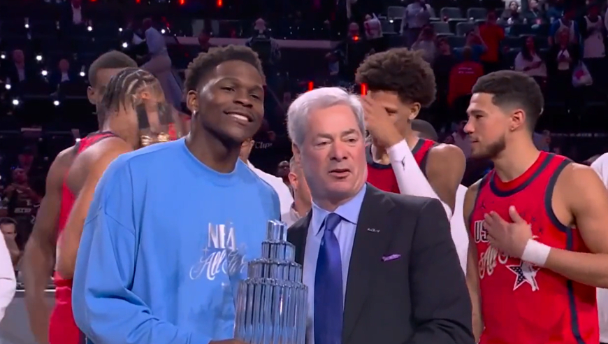 NBA全明星赛收官，有2人得0分！萧华指定球员演砸了，真该选哈登