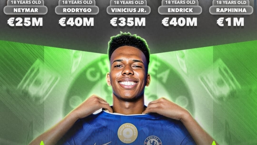 亚马尔最强对手？埃斯特旺18岁身价8000万欧 超同龄内马尔&小熊