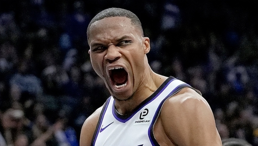 8场就封神！威少23+16+10超基德，成历史篮板最多控卫