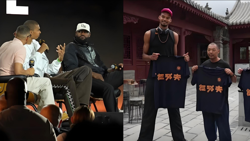 詹姆斯一脸好奇！文班揭少林修行与平时训练不同，避免减重偷吃肉