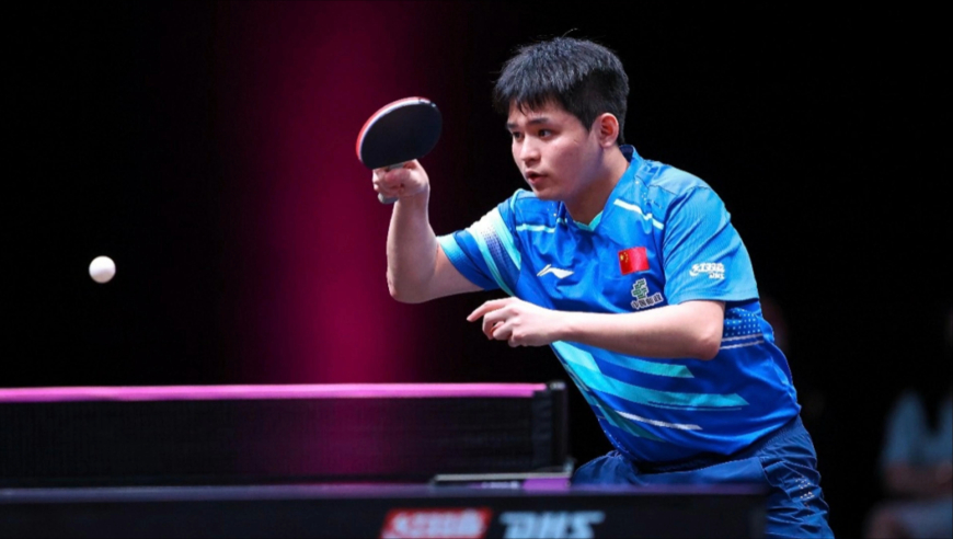 林诗栋火力全开，横扫法国小将强势晋级，却遭乒坛名宿侯英超怒批