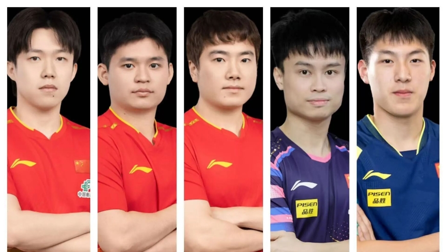 国乒5男6女出战单打世界杯！教练组保送男队3人，孙颖莎冲三连冠