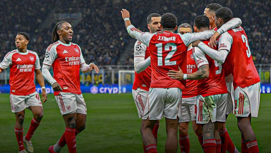 欧冠：阿森纳3-2阿拉木图凯拉特头名出线 哈弗茨、哲凯赖什破门