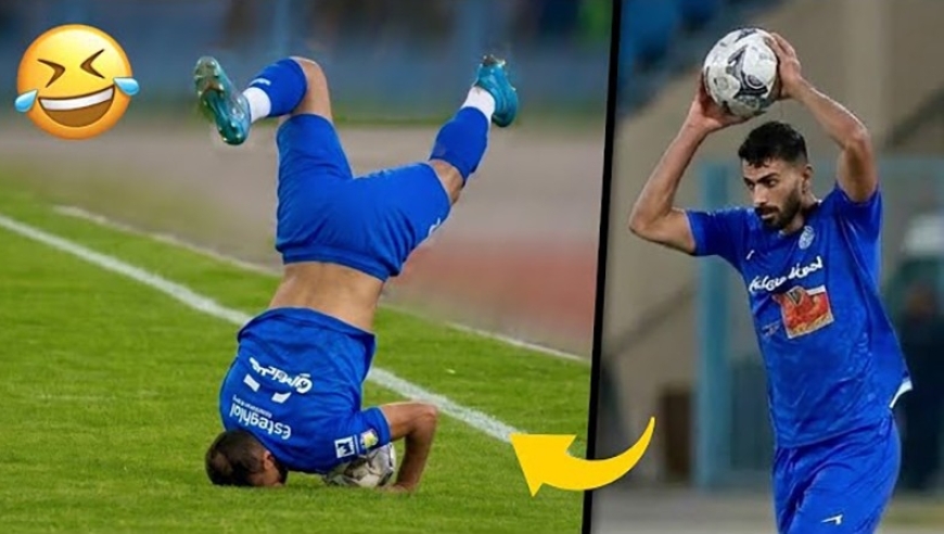 纯属搞笑！盘点球场上的爆笑时刻 原来足球还有这么多乐趣