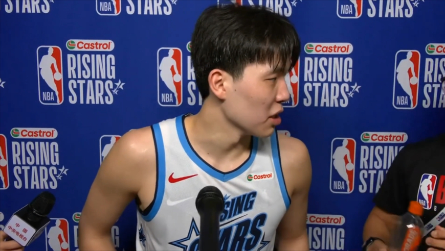 杨瀚森：我已经迫不及待要亲约基奇一口了