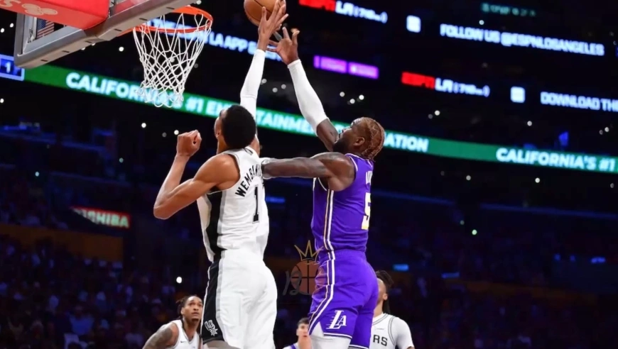 篮球新视野 | 湖人战胜马刺 是怎么限制文班的？