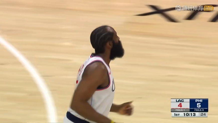 火箭登返场！哈登首节就爆发单节狂砍17分 全场嘘声反让他杀疯