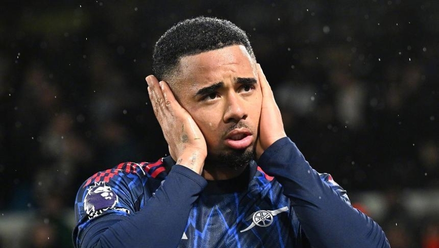 热苏斯破门64场不败，阿森纳4-0利兹联夺交手8连胜，静待曼城翻车