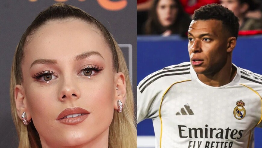 恋情曝光！姆巴佩与26岁女演员约会被拍，还一同返回法国