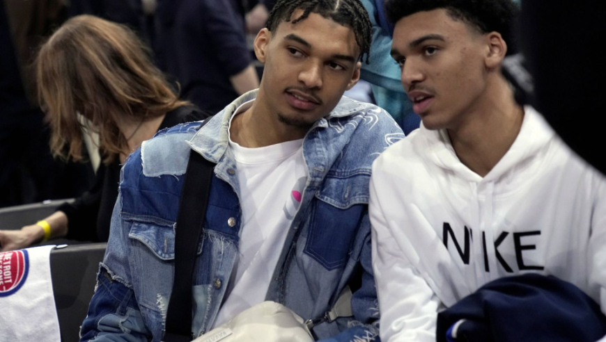 马刺打造兄弟篮球？文班亚马弟弟20分8板4断 今年有资格参加选秀