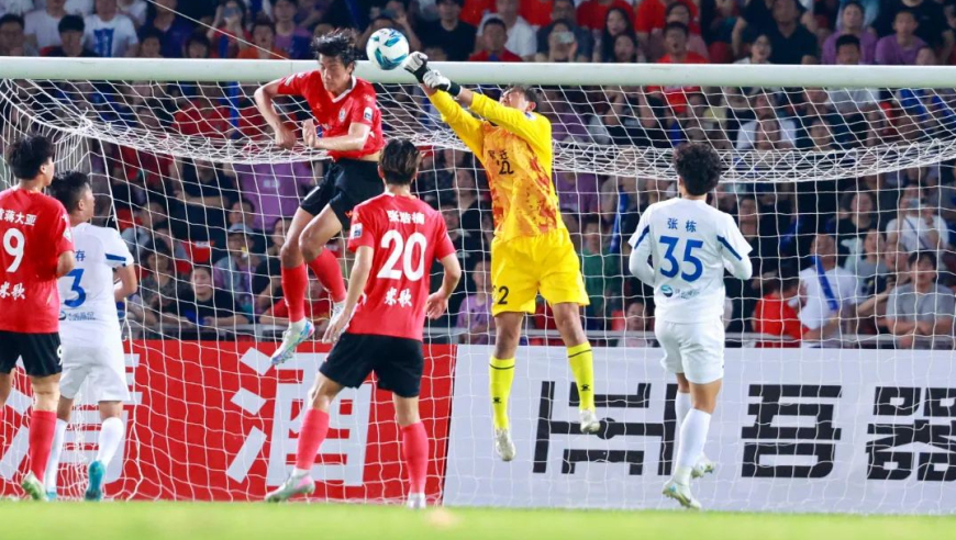 神仙球刷屏！苏超同夜五佳球：炸裂倒钩PK梅西附体一条龙